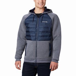 Columbia Northern Comfort™ II Hoodie Herr Marinblå/Grå (FHYIQ2418)